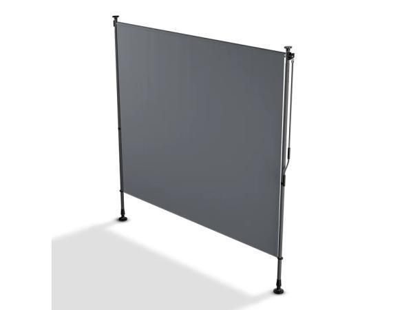 Veiling - Verticale Zonnescherm Barbados - 200x310 cm - Grij, Tuin en Terras, Zonneschermen