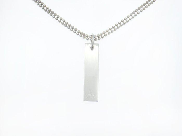 Zonder Minimumprijs - Gucci - Halsketting - GUCCI Logo Plate, Sieraden, Tassen en Uiterlijk, Kettingen