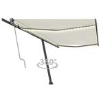 vidaXL Luifel automatisch met LED en windsensor 500x300 cm, Verzenden, Nieuw