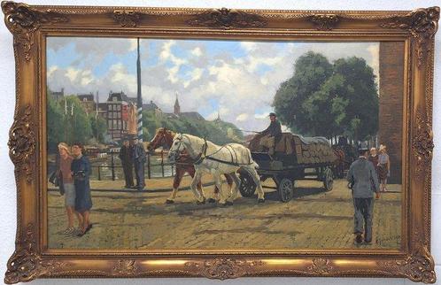 Gijsbertus Johannes van Overbeek (1882-1947) - Gezicht op de, Antiek en Kunst, Kunst | Schilderijen | Klassiek