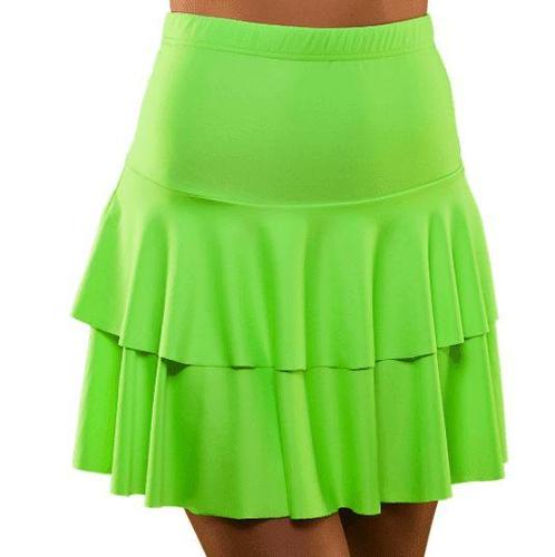 Neon rokje groen, Hobby en Vrije tijd, Feestartikelen, Feestartikel, Nieuw, Verzenden