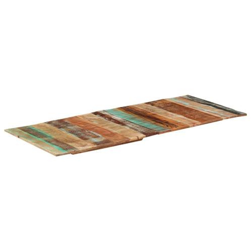 vidaXL Tafelblad rechthoekig 15-16 mm 60x140cm massief, Huis en Inrichting, Tafels | Eettafels, Nieuw, Verzenden