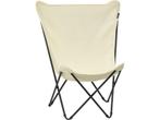 Lafuma Maxi Pop Up - Vlinderstoel - Opvouwbaar - Ecru, Verzenden, Zo goed als nieuw
