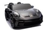 Kinderauto PORSCHE GT3  2 zitter, Mp4, leder, eva, FM, BT, Ophalen of Verzenden, Nieuw