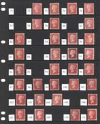 Groot-Brittannië 1858/1879 - QV SG43 Bijna complete set 1d, Postzegels en Munten, Postzegels | Europa | UK, Gestempeld
