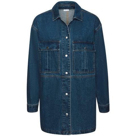 Lascana Jeansjack met splitjes opzij, Kleding | Dames, Jassen | Zomer, Nieuw, Verzenden