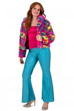 Flared Broek Neon Blauw, Kleding | Dames, Nieuw, Verzenden