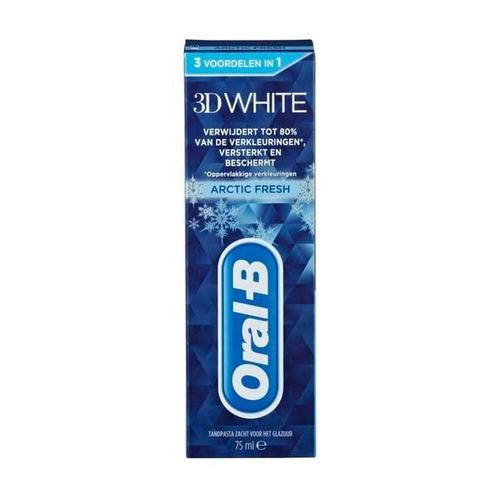 Oral-B Tandpasta 3D White Arctic Fresh - 75 ml, Sieraden, Tassen en Uiterlijk, Uiterlijk | Mondverzorging, Ophalen of Verzenden