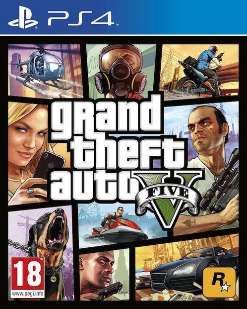 Grand Theft Auto V (GTA 5) (PS4 Games), Spelcomputers en Games, Games | Sony PlayStation 4, Zo goed als nieuw, Ophalen of Verzenden