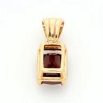 Hanger - 14 karaat Geel goud - 8.89ct. tw. Granaat