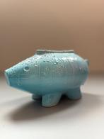 Marcel Wanders - Beeldje, Blue Piggy Bank Blues - 15 cm -, Antiek en Kunst