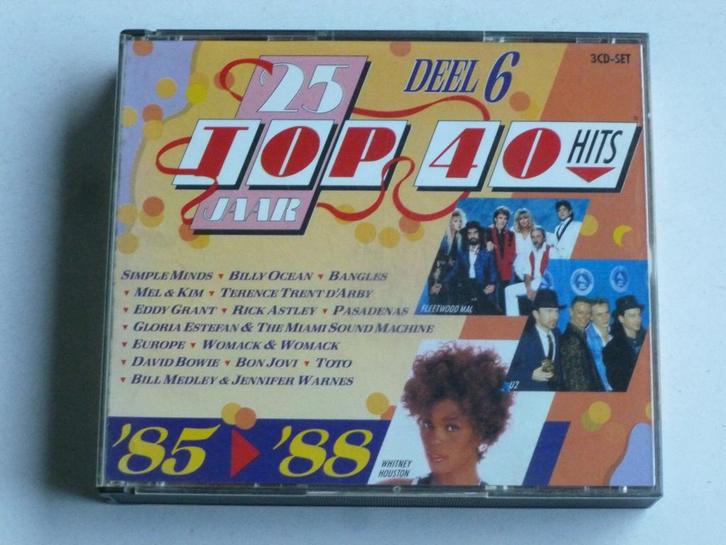 25 Jaar Top 40 Hits - Deel 6 / 85-88 (3 CD), Cd's en Dvd's, Cd's | Verzamelalbums, Zo goed als nieuw, Verzenden