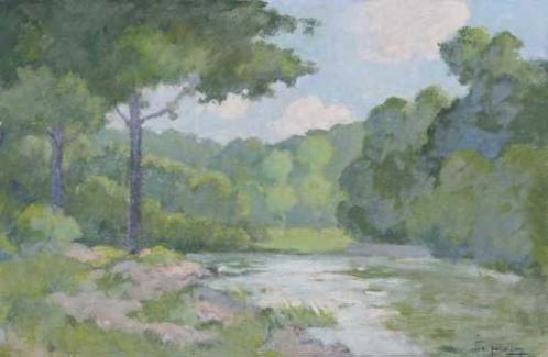 Pierre-Edmond Peradon (1893 - 1981) - Au moulin de graye, Antiek en Kunst, Kunst | Schilderijen | Klassiek