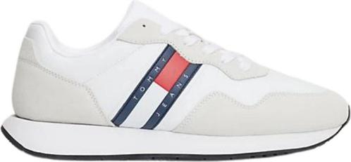 Tommy Hilfiger - maat 42- TJM Modern Runner - White - Heren, Kleding | Heren, Schoenen, Verzenden