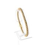 Gouden armband met diamant; 3,71 ct. | 19 cm (dames sieraad), Gebruikt, Overige kleuren, Ophalen of Verzenden, Met edelsteen