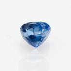 1 pcs Blauw Saffier - 1.56 ct - Antwerp Laboratory for, Sieraden, Tassen en Uiterlijk, Edelstenen, Nieuw