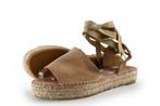 Manfield espadrilles in maat 38 Beige | 15% korting, Verzenden, Beige, Zo goed als nieuw, Manfield