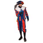 Pietenpak Cadiz Kobaltblauw-Rood — M, Diversen, Sinterklaas, Ophalen of Verzenden, Nieuw