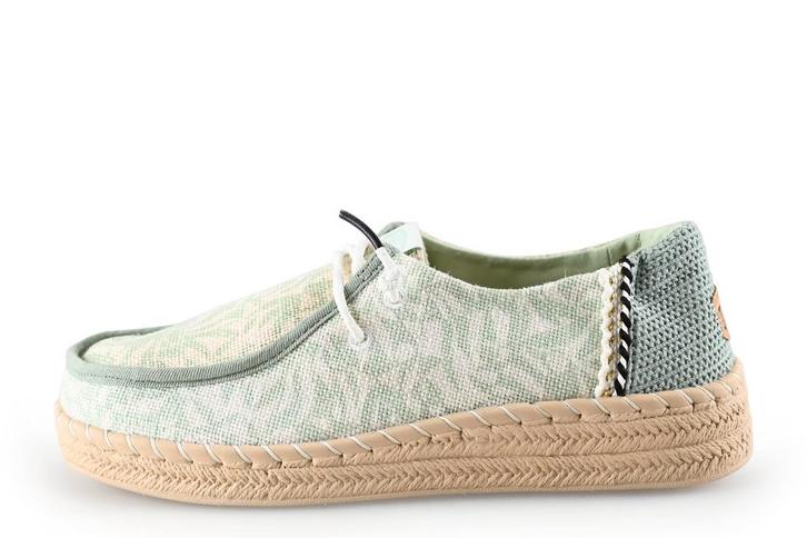 HEY DUDE Instappers in maat 39 Groen, Kleding | Dames, Schoenen, Groen, Zo goed als nieuw, Instappers, Verzenden