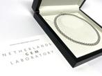 Witgouden Diamond Choker 6.0 ct Natuurlijke Diamant - 54.3 g, Sieraden, Tassen en Uiterlijk, Kettingen, Ophalen, Zo goed als nieuw