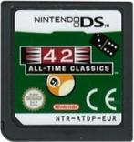 42 Spel Klassiekers (losse cassette) (Nintendo DS), Vanaf 7 jaar, Gebruikt, Verzenden