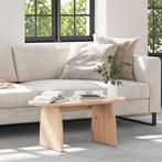 vidaXL Salontafel Naturel 80 x 40 x 35 cm Massief grenenhout, Huis en Inrichting, Verzenden, Nieuw, 50 tot 100 cm, Minder dan 50 cm
