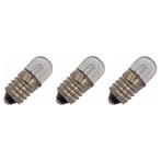 Signaallamp E10 24V 1.2W - 50 mAh - 3 stuks - T9 Gloeilamp, Auto-onderdelen, Verzenden, Nieuw
