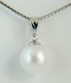 Zonder minimumprijs - Hanger - 18 karaat Witgoud Parel -