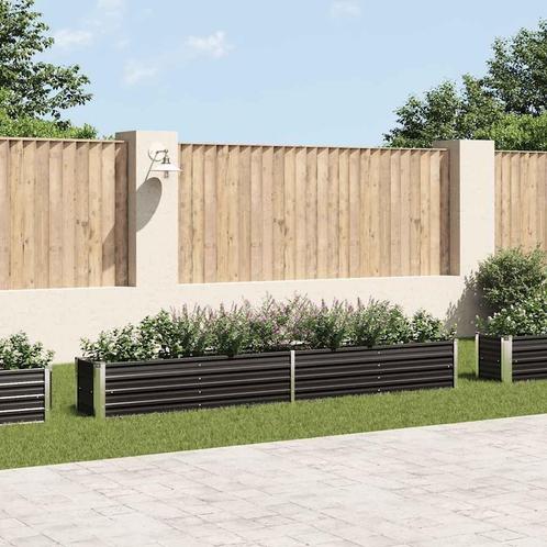 Plantenbak 320cm Antraciet - Retourdeal - 35% Korting!, Tuin en Terras, Bloembakken en Plantenbakken, 30 tot 60 cm, 100 cm of meer