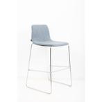 Herman Miller Naughtone VIV stapelbare krukken blauw gebr, Stoel, Overige plaatsen, Gebruikt, Ophalen of Verzenden