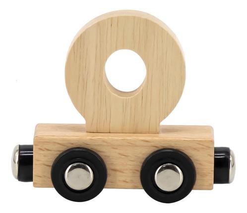 Tryco Houten Naturel Lettertrein - Letter O TR-353062, Kinderen en Baby's, Kinderkamer | Inrichting en Decoratie, Nieuw, Verzenden