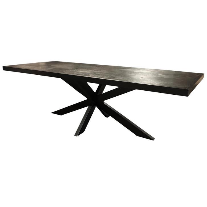 Actie! Eettafel Herringbone | Bruuts | 200 - 240 cm, Huis en Inrichting, Tafels | Eettafels, 50 tot 100 cm, 200 cm of meer, Overige vormen