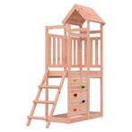 vidaXL Speelhuis 52,5x110,5x214 cm massief douglashout, Verzenden, Nieuw