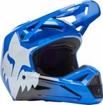 FOX V1 Shield Blauw Crosshelm, Motoren, Kleding | Motorhelmen, Nieuw met kaartje, Overige merken, Heren, Offroadhelm
