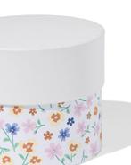 HEMA Doos Ø11x9cm rond bloemen, Verzenden, Nieuw