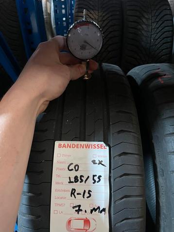2x Continental 185 55 R15 *ZOMER* 7MM gratis montage beschikbaar voor biedingen