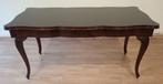 Eettafel - Glas, Mahonie - Chippendhal-tafel, Antiek en Kunst, Curiosa en Brocante