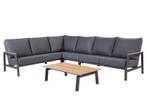 Taste by 4so ravenna hoekloungeset groot met tafel, 6 zitplaatsen, Bank, Loungeset, Nieuw