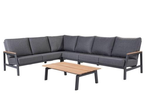 Taste by 4so ravenna hoekloungeset groot met tafel, Tuin en Terras, Tuinsets en Loungesets, Bank, Bijzettafel, 6 zitplaatsen, Nieuw
