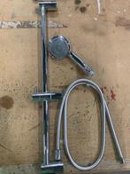 Bossini glijstang 66 cm met handdouche chroom gladde slang, Ophalen of Verzenden, Nieuw, Chroom, Douche