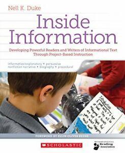 Inside Information: Developing Powerful Readers. Duke, Boeken, Studieboeken en Cursussen, Zo goed als nieuw, Verzenden