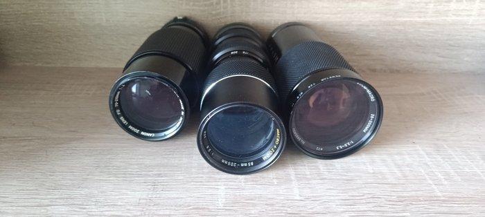 Soligor, Canon Zoom + Macro 28~200mm + Macro + Zoom 85-205mm, Audio, Tv en Foto, Fotocamera's Analoog