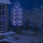 vidaXL Kerstboom 2000 LEDs blauw licht kersenbloesem 500 cm, Verzenden, Nieuw