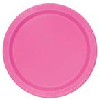 Fuchsia Borden Rond 23cm 16st, Verzenden, Nieuw