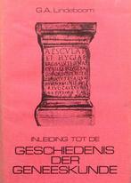 Inleiding tot de geschiedenis der geneeskunde 9789062039234, Verzenden, Gelezen, Lindeboom