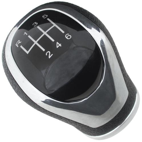Nissan Qashqai of X-Trail pookknop ZWART + CHROOM 6 versn., Auto-onderdelen, Interieur en Bekleding, Nieuw, Nissan, Verzenden