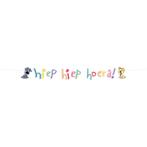 Letterslinger Hiep Hiep Hoera Woezel En Pip, Ophalen of Verzenden, Nieuw