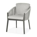 Avero dining chair matt royal grey/carbon grey/l-anthracite, Ophalen of Verzenden, Nieuw, Aluminium