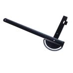 Silverline Super hoekmeter - 550 mm - Zwarte poedercoatin..., Ophalen of Verzenden, Nieuw