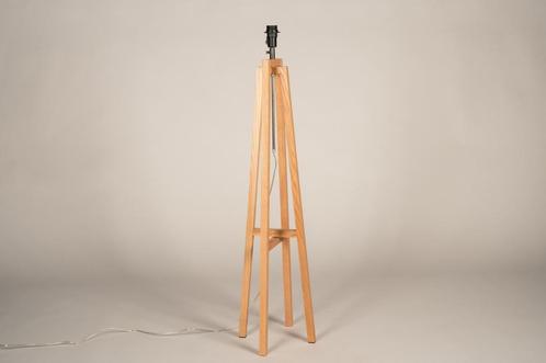 Rietveld Vloerlampen - Bruin, Hout - Hout, Huis en Inrichting, Lampen | Vloerlampen, Verzenden